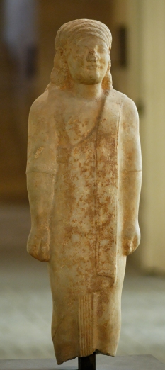 Couros de Dionysermos, Ionie, v.530 BC, 69 cm, marbre, Louvre (© Jastrow)