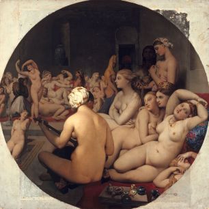 Ingres, Le bain turc, 1862, 108 x 110 cm Louvre
